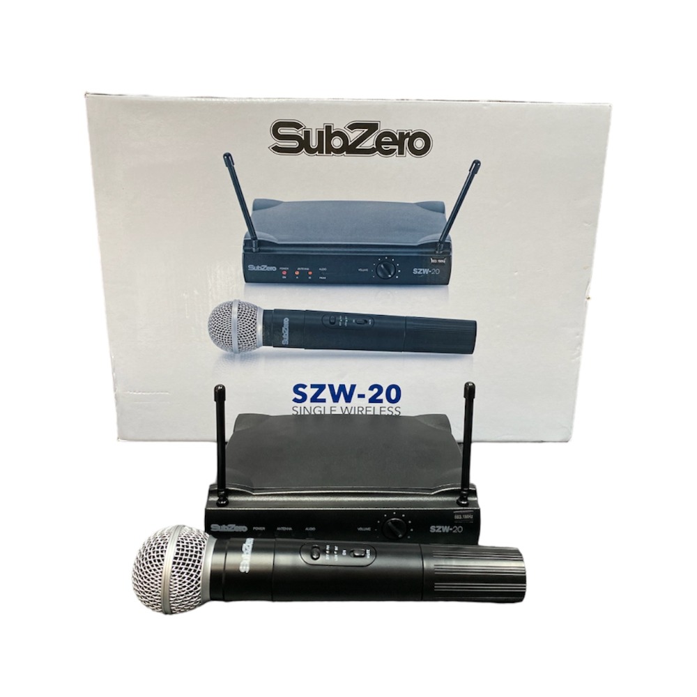 SubZero SZW20 Handheld Wireless Microphone System Own4Less